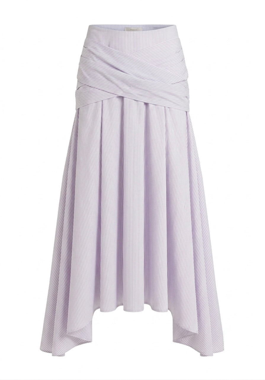 Liana Set in Striped Lilac
