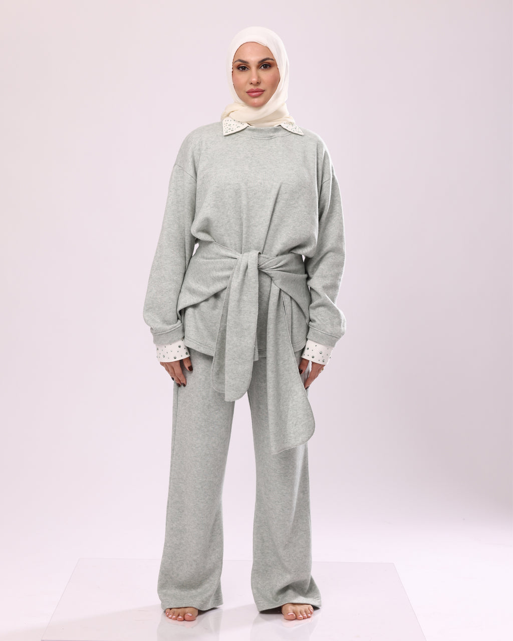 Mint Knit Five-Piece Set