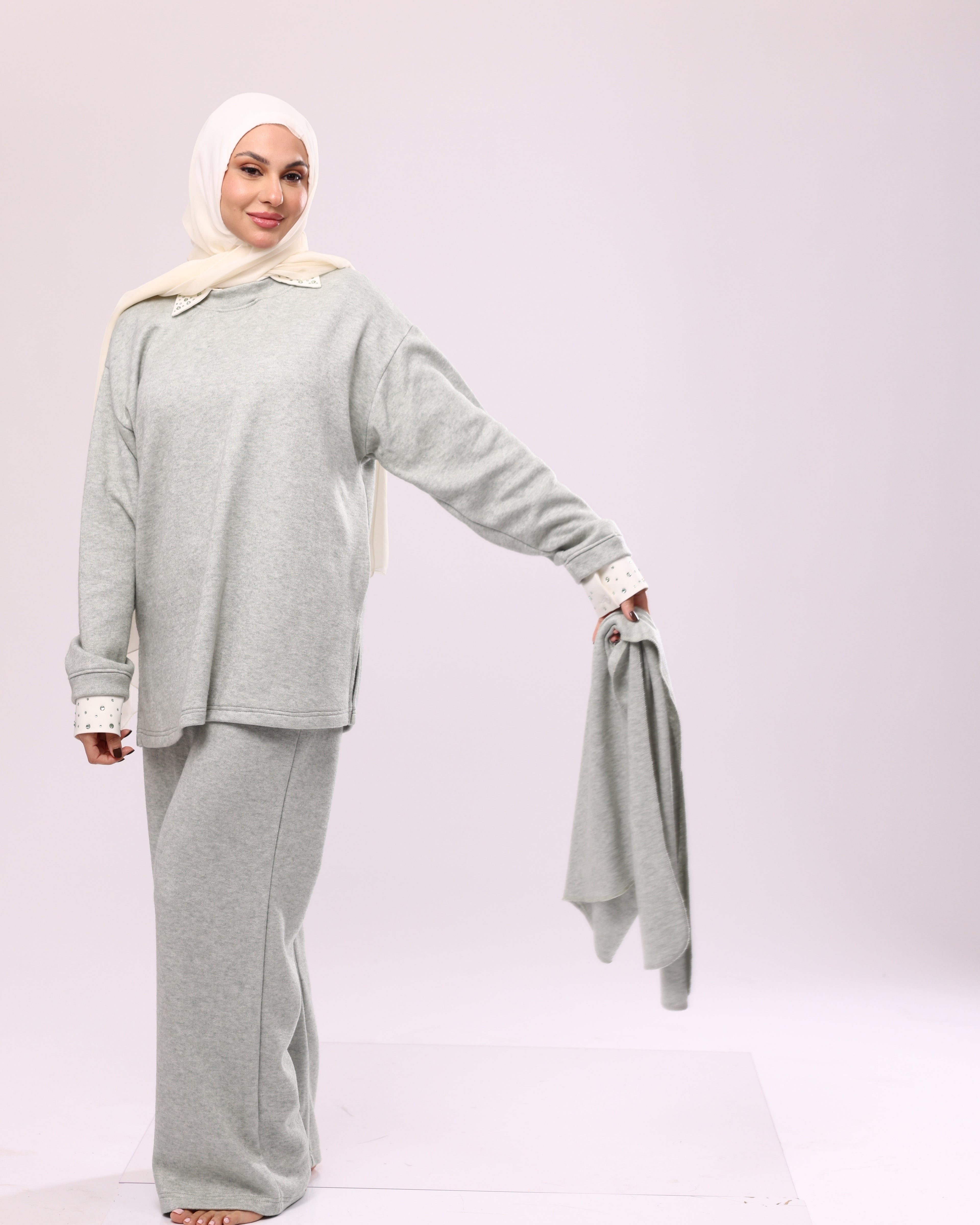 Mint Knit Five-Piece Set