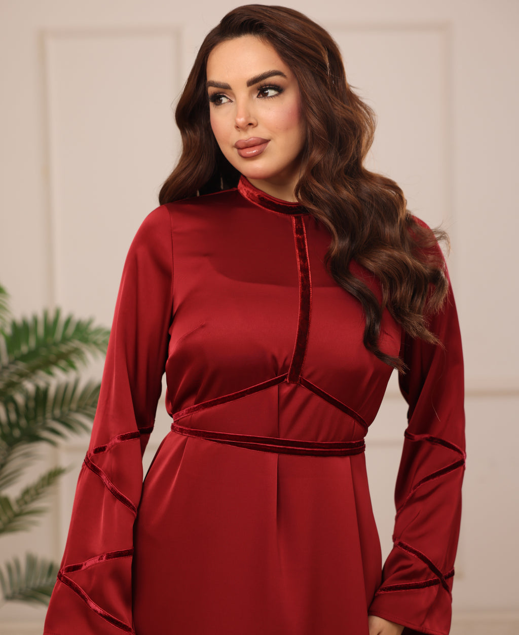Zina in Red