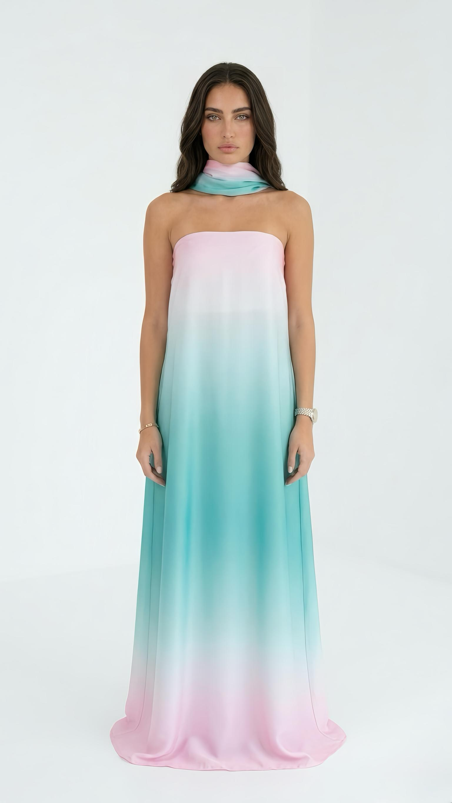Palma Silk Gown