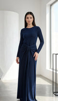 Metallic Knit Dress
