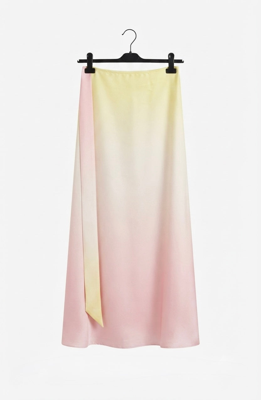 Sunrise Ombre Wrap Skirt