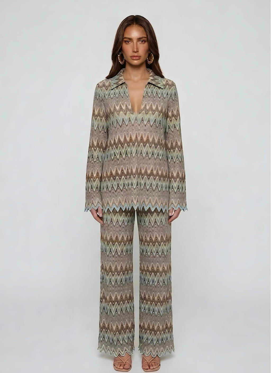 Earth Tones ZigZag Set