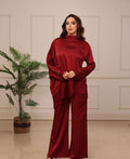 Red Lace Set